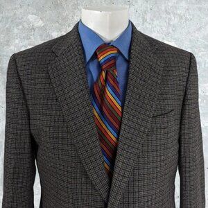 Hickey Freeman Men's Blazer Sport Coat Sports Jacket Size 40 R Cashmere Blend